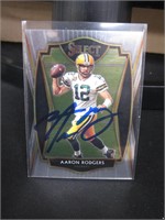 2020 SELECT AARON RODGERS AUTOGRAPH COA