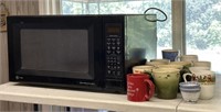 GE Profile Microwave 1100 W, Coffee Mugs