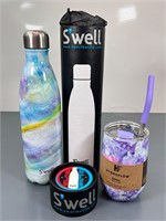 NEW - S'Well & Hydro Flow Insulated Bottle and Cup