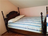 Four Poster Bed w/Head & Footboard