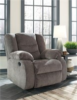 Ashley Tulen Gray Rocker Recliner