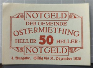 1920 German banknote1920, German banknote
