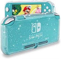 Protective Case for Switch, Blue Glitter