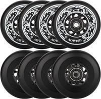 80mm Inline Skate Wheels, $60, with Bearings