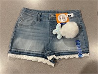 MM 10/12 Girl's Denim Shorts w/Keychain