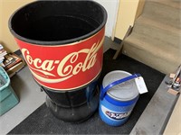 COCA COLA DISPLAY AND PEPSI COOLER