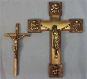 (2) Crucifixes