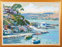 Howard Behrens "Cape" Oil on canvas 46" x 35"