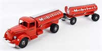 Restored Smith Miller L Mack Mobilgas Tanker Truck