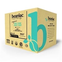 beaniac Organic Daily Dose Donut Shop  72 Ct