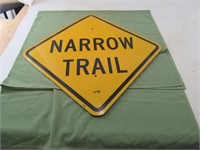 Michigan DNR Sign Narrow Trail
