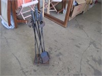Fireplace Tools with Stand