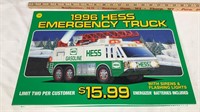 Hess emergency truck advertisement