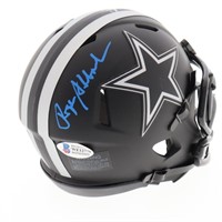 Autographed Roger Staubach Cowboys Mini Helmet
