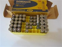 28 RDS. - 38 SPEC. CAL. RELOADS - LEAD & BIRDSHOT