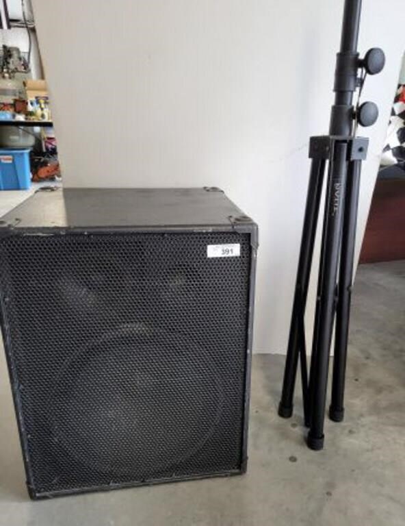 STAGE SPEAKER ON STAND, EASTERN ACOUSTIC EAW
