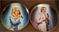 Collector Plate, Kenny Rogers, Dolly Parton