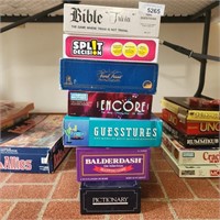 Games - Guesstures, Balderdash, Dictionary and