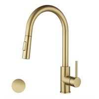 Havin Gold Kitchen Faucet with Pull Down Sprayer