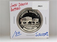 1oz .999 Silver SD Buffalo Round