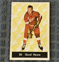1961-62 Gordie Howe Parkhurst Hockey Card #20