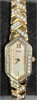 Women's Hexagon Watch Pulsar Gold Tone IN00-X204