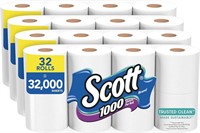 Scott Clean TP  32 Rolls  1-Ply