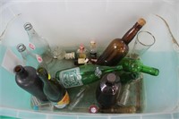 Vintage Bottle Collection / Torpedo Glass Bottle