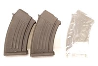 AK47 Inline Low Capacity Single Stack Polymer mags