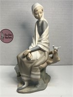 Retired Lladro Figurine - New Shepherdess