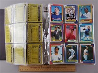 Album of 630ct 1990 Topps Baseball Cards