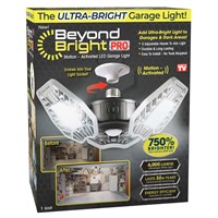 Beyond Bright Motion Activated LED Garage Light Pl