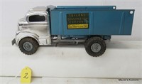 Structo Toyland Constr. Co. Dump Truck,Silver/Blue