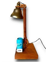 Vtg. Adjustable Table Lamp