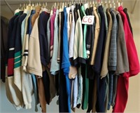 T - MIXED LOT OF MEN'S SHIRTS SIZE L (C6)