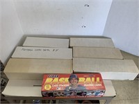 7cnt Boxes of Collectible Sport Cards