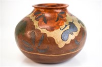 Zia Santa Ana Style Pottery Signed ERC