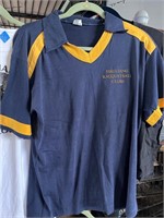 Vintage Spaulding racquetball club shirt