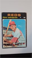 1971 Topps #14 Dave Concepcion ROOKIE card Cincinn