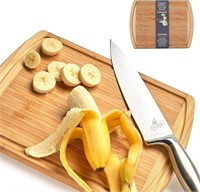 Greener Chef Bamboo Cutting Board - Lifetime