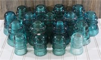 Assortment of Glass Insulators