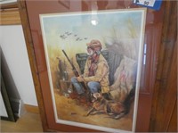 "The Marksmen" William Koezpin signed print - 39