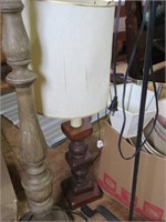 3 LAMPS AND SHADES - 2 ARE FLOOR LAMPS