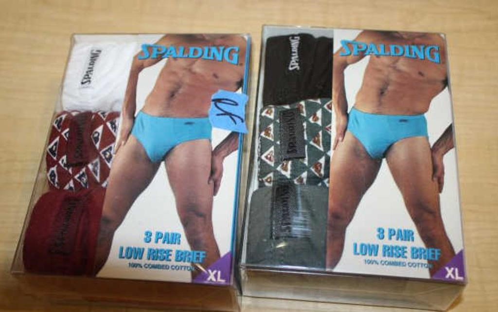 BRAND NEW SPALDING LOW RISE BRIEFS