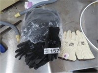 Qty Large & Extra Large Work Gloves