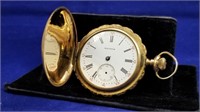 Antique Waltham Hunting Case Pocket Watch