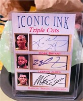 Iconic Ink Triple Cuts Kobe-Lebron-Magic