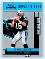 Rookie Card Sample Chris Weinke