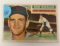 1956 Topps Bob Wiesler #327