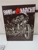 Sons of Anarchy Light Up Vinyl Poster WORKS|